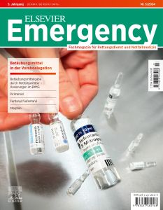 ELSEVIER紧急情况。Vorabdelegation的Betäubungsmittel。2024年3月：Fachmagazin für Rettungsdienst und Notfallmedizin
