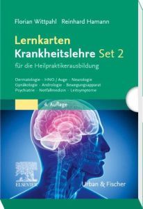 Lernkarten Krankheitslehre Set 2 für die Heilpraktikerausbildung