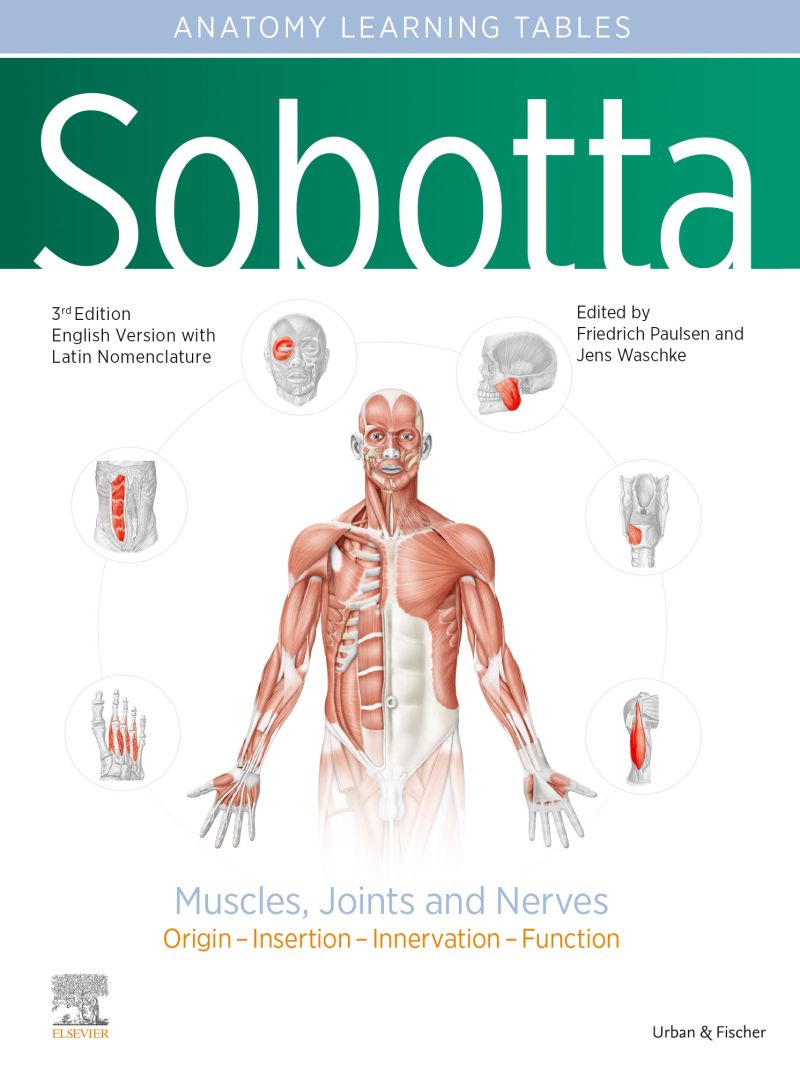 Sobotta Rbara Sobotta Learning Tables of Muscles, Joints and Nerves, English/Latin ...