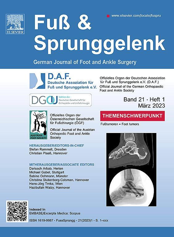 Startseite, Fuß- und Sprunggelenkchirurgie