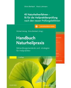 Handbuch Naturheilpraxis + 45 Naturheilverfahren - fit für die Heilpraktikerprüfung, Set