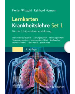 Lernkarten Krankheitslehre Set 1 für die Heilpraktikerausbildung