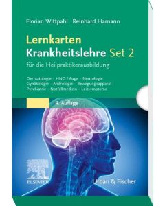 Lernkarten Krankheitslehre Set 2 für die Heilpraktikerausbildung