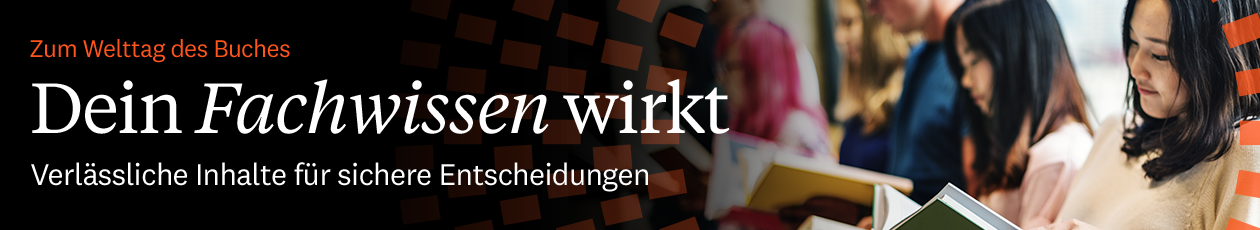 Zum Welttag des Buches - Dein Fachwissen wirkt