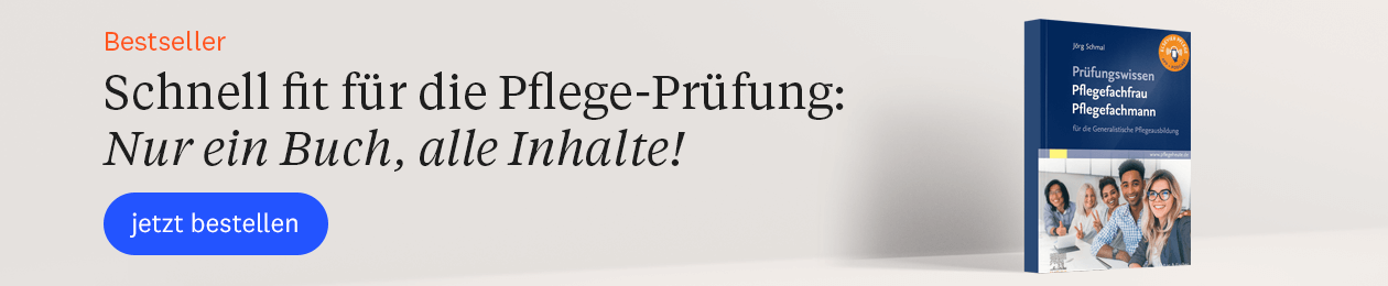 Schnell fit für die Pflege-Prüfung: Nur ein Buch, alle Inhalte!