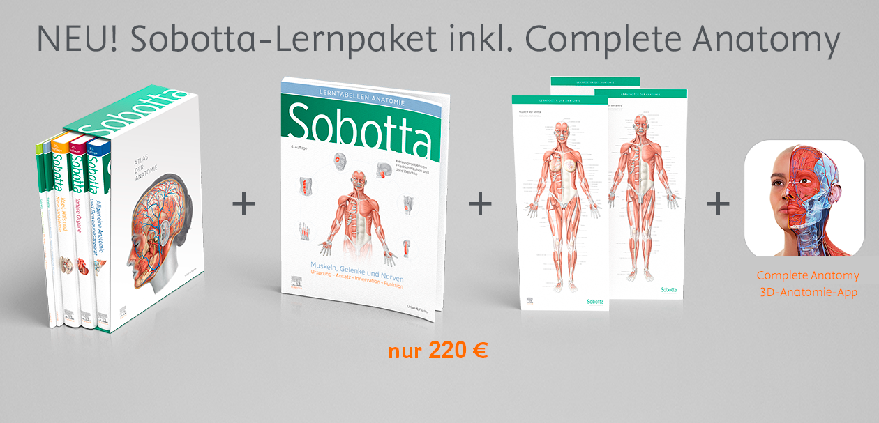 Sobotta Atlas der Anatomie, 25. Auflage