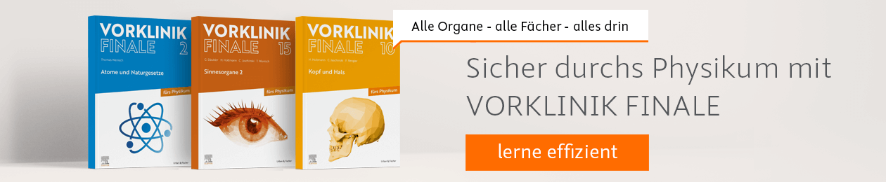 Entdecke die neue Buchreihe Vorklinik Finale